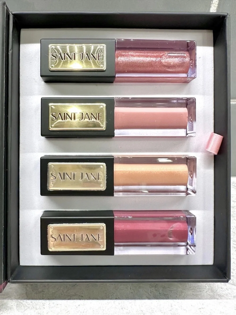 Saint Jane Limited Edition Luxury Lip Oil Set Of 4 Shades